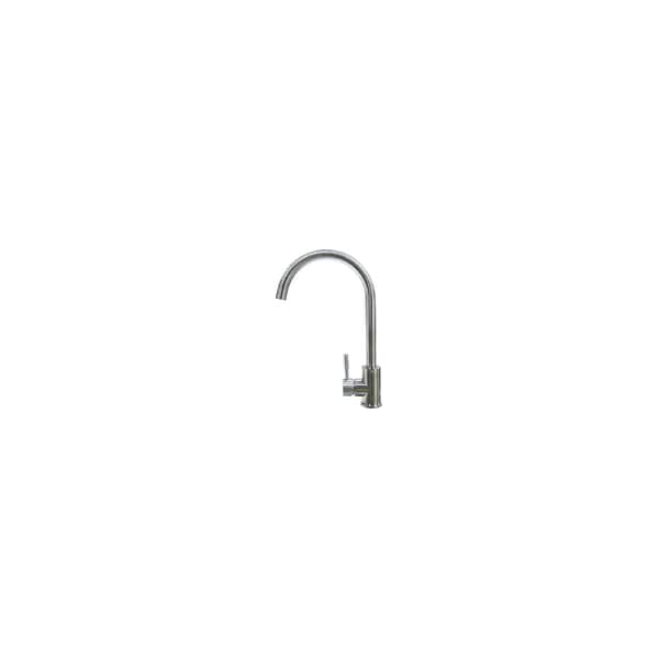 Lippert Flow-Max 719324 Gooseneck Single Hole Faucet; Curved 719324 - main